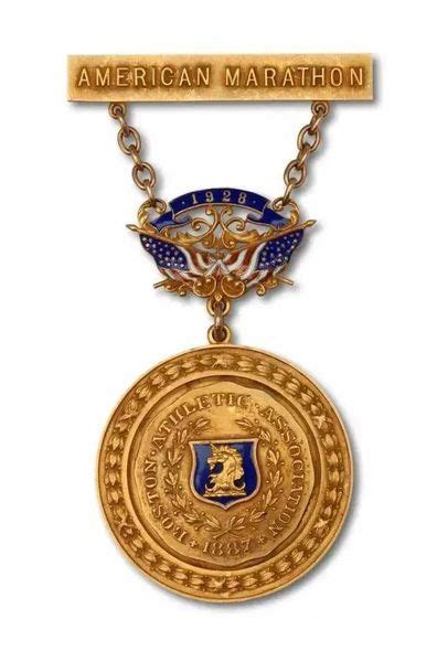 The Medals Of The First Boston Marathon Are Well Made And Elegantly