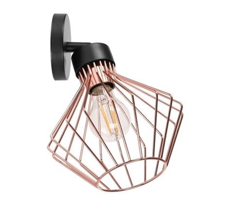 Metalna Zidna Lampa App W Rose Gold