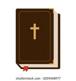 Holy Bible Wax Candle Flame Christian Stock Vector Royalty Free