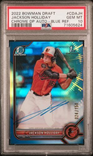 Search Collect On Twitter 2022 Bowman Draft Chrome Jackson Holliday