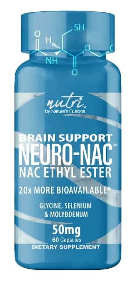 Neuro Nac Supplement N Acetyl Cysteine Ethyl Ester X More