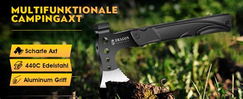 Dragon Creek Camping Axt Beil Outdoor Survival Multitool Klein Axt