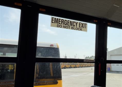 School Bus Emergency Exit Maintenance