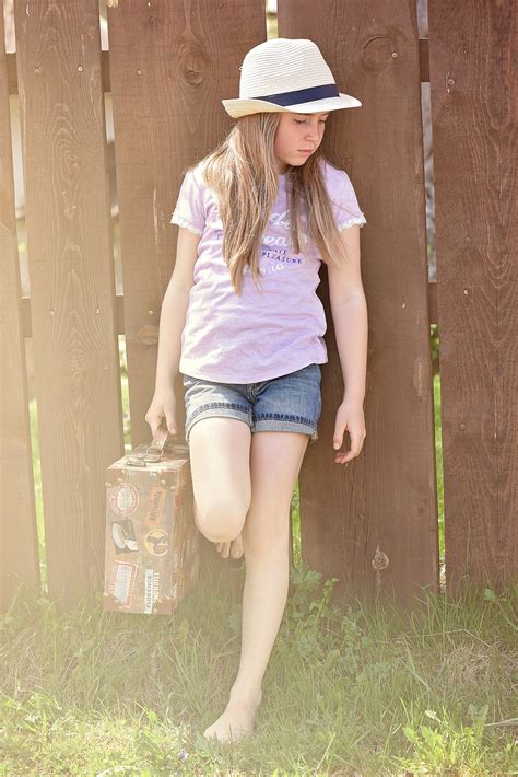 Free Images Nature Person Fence Wood Girl Hair Leg Portrait