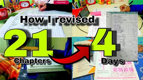 How I Revised 21 Chapters In Just 4 Days 🎯 Neet 2024 Mocktest