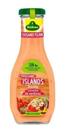 Molho Kühne Thousand Islands Vidro 250ml Kit 3 X 250ml Frete Grátis