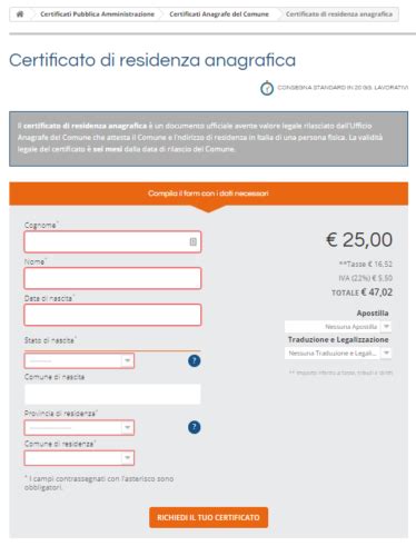 Verificare La Residenza Online In Pochi Clic Richiedi Il Certificato