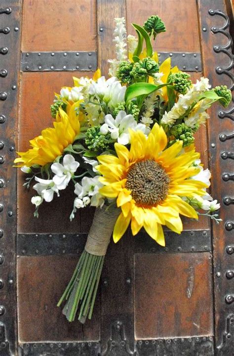 Bouquet Da Sposa Con I Girasoli