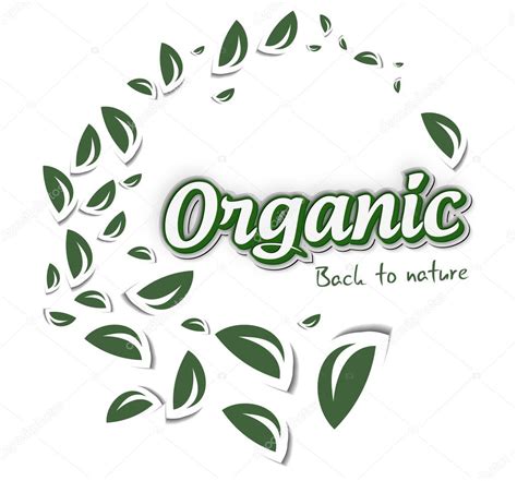 Organic Label Stock Vector Image By Kopecky