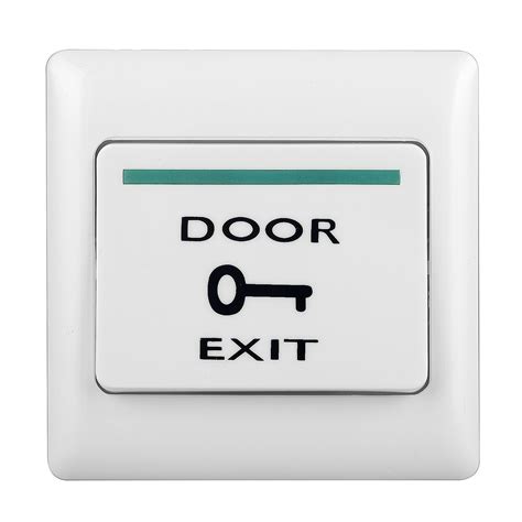 Exit push switch button plastic | Exit switch button | Protech Line