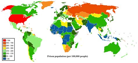 Incarceration Rate by Country : r/InternationalLeft