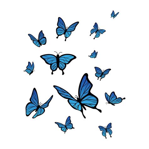 Watercolor Butterfly Clipart Butterflies Svg Image Pack Png Painted