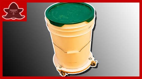 How To Make A 5 Gallon Bucket Dolly Youtube