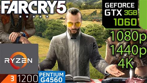 Far Cry Gtx Gb Ryzen G P P K