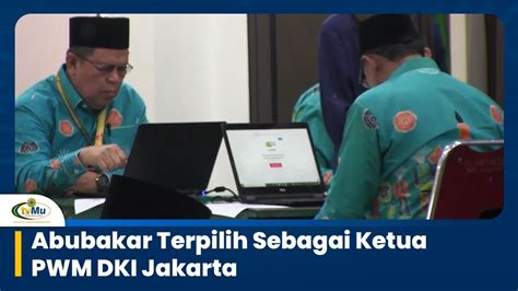 Abubakar Terpilih Sebagai Ketua PWM DKI Jakarta YouTube