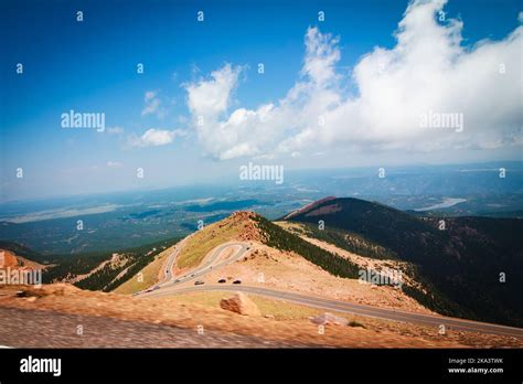 The View Of Pikes Peak America S Mountain Tourist Attraction In