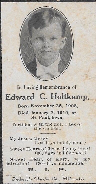 Edward G Holtkamp Find A Grave Memorial