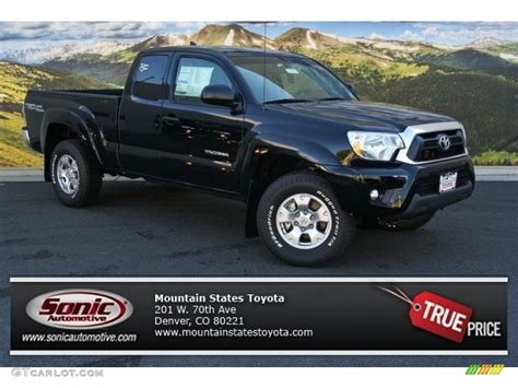 2014 Black Toyota Tacoma V6 Trd Access Cab 4x4 86206446 Car Color Galleries