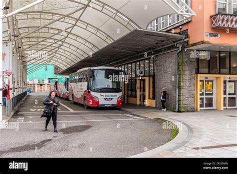 Parnell Place Bus Éireann Bus Station In Cork City Ireland Stock Photo