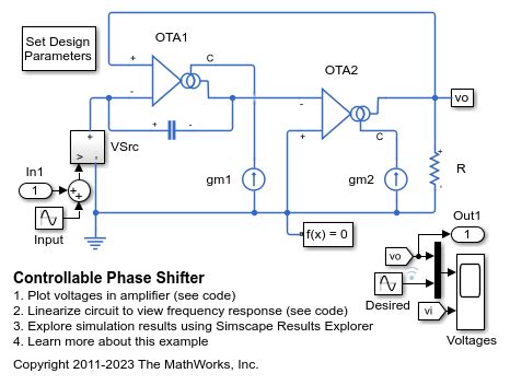 Controllable Phase Shifter