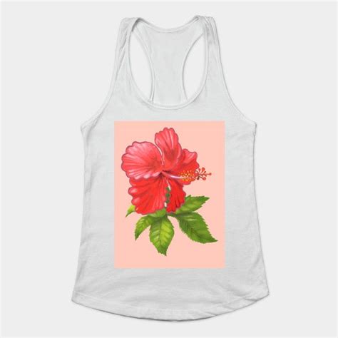 Pink Hibiscus Flower By Newburyboutique Pink Watercolor Hibiscus