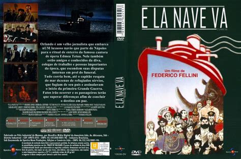 E La Nave Va Dvd Original Lacrado Federico Fellini Parcelamento