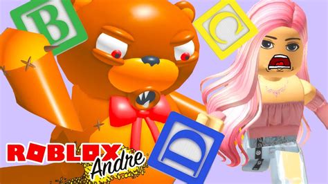 Roblox Andre Escapando De La Juguetería Y Del Osito Malvado Juegos En