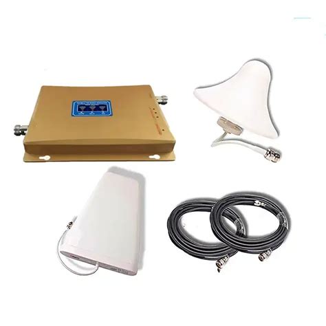 2g 3g 4g 900 1800 2100 Gsm Dcs Wcdma Triband Signal Booster Repeater