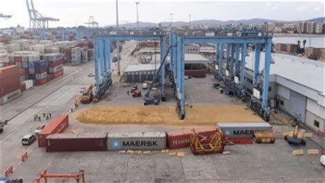 Commissioning Of New Rtg Cranes Commences At Apm Terminals Algeciras