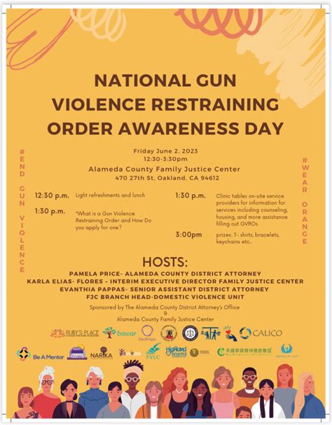 National Gun Violence Restraining Order Awareness Day Havenscourt Neighborhood Association