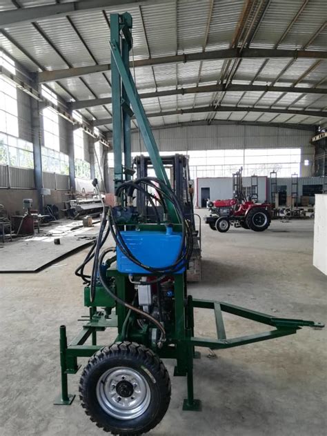 Portable Hydraulic Trailer Truck Mounted Drilling Rig 300m 500m 600m