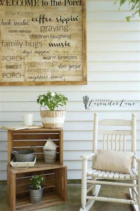 Curb Appeal Blog Hop Reveal - Seeking Lavender Lane