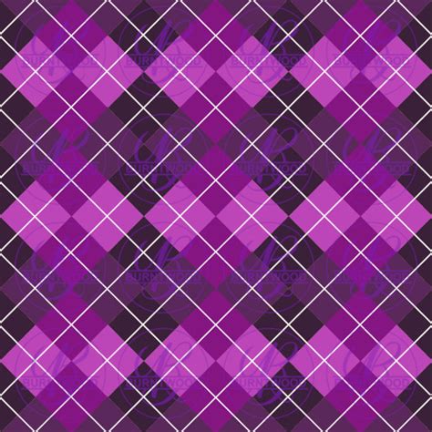 Purple Argyle 4313