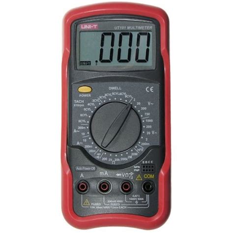 Digital Automotive Multimeter UNI T UT101 ToolBoom