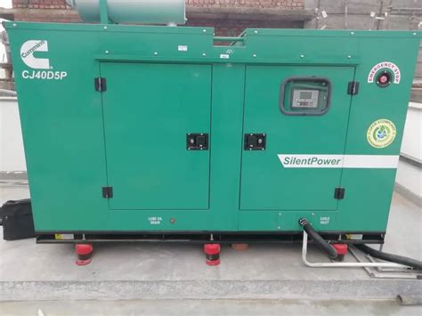 Cummins Make 40 Kva 3 Phase Silent Diesel Genset Cpcb Ii At Rs 520000