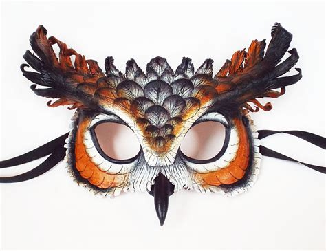 Annie Libertini Osprey Mask And Great Horned Owl Handbag September