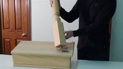 How To Install A Newel Post Using The Keylock Newel Post Fastener Youtube