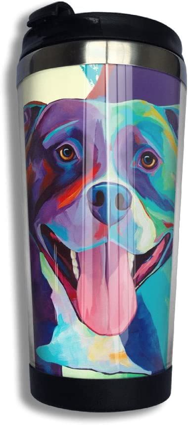 Amazon Pit Bull Pop Art Thermoses Vacuum Insulated Stainless Steel