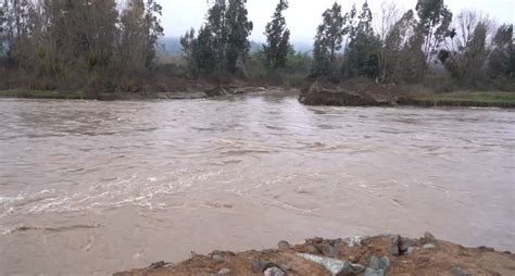 Senapred Declaró Alerta Roja En Cinco Comunas Del Maule Por Crecida Del