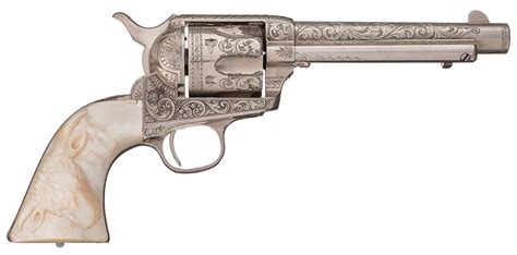 Documented Factory Helfricht Shop Engraved Colt SAA Revolver-Revolver ...