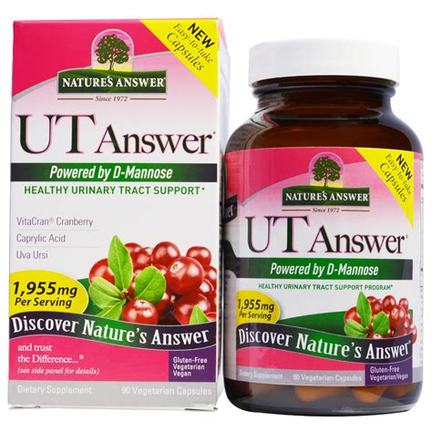 Nature S Answer Ut Answer Vegetarian Capsules Iherb