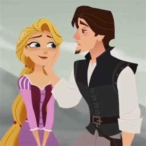 Married Tangled The Series Rapunzel And Eugene Kiss - leafonsand