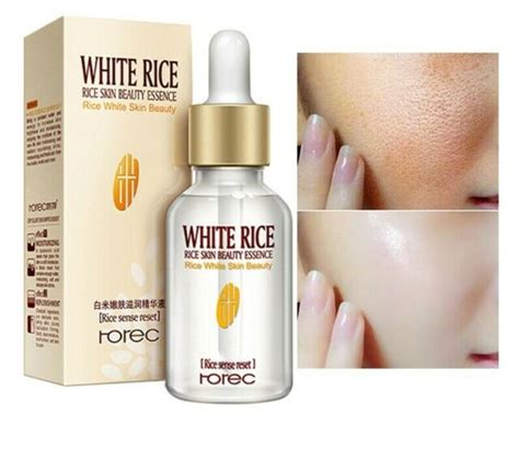 White Rice Whitening Serum Face Moisturizing And Best Skin Care Treatment