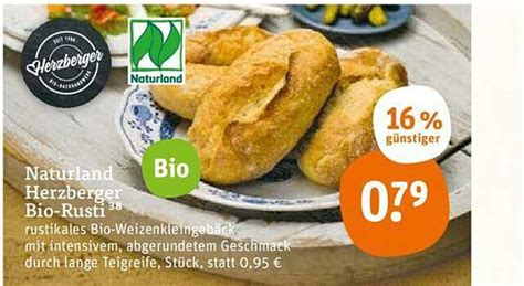 Naturland Herzberger Bio Rusti Angebot Bei Tegut