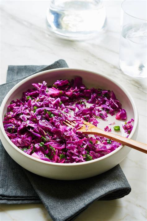 Red Cabbage Slaw The Blender Girl Recipe Red Cabbage Slaw Raw