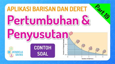 Barisan Dan Deret Matematika Kelas 11 • Part 19 Contoh Soal Aplikasi Pertumbuhan Dan