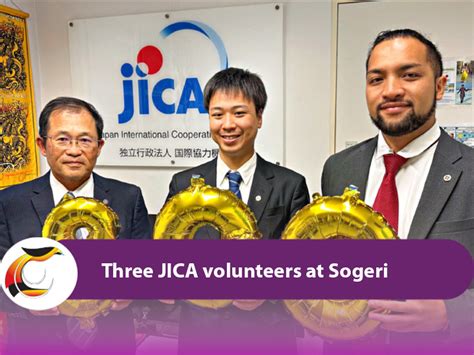 Three Jica Volunteers At Sogeri Post Courier