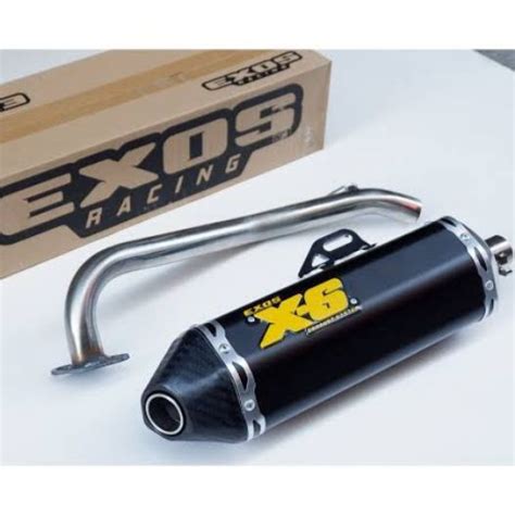 Exos Silent Pipe X6 For Nmax V2 2020 2021 Silent Pipe Version 2 Shopee Philippines