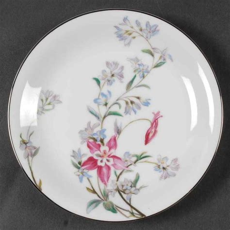 Verna Platinum Trim Bread Butter Plate By Noritake Replacements Ltd