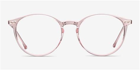 Amity Round Rose Gold Full Rim Eyeglasses Eyebuydirect Eyeglasses Heart Shaped Face Glasses